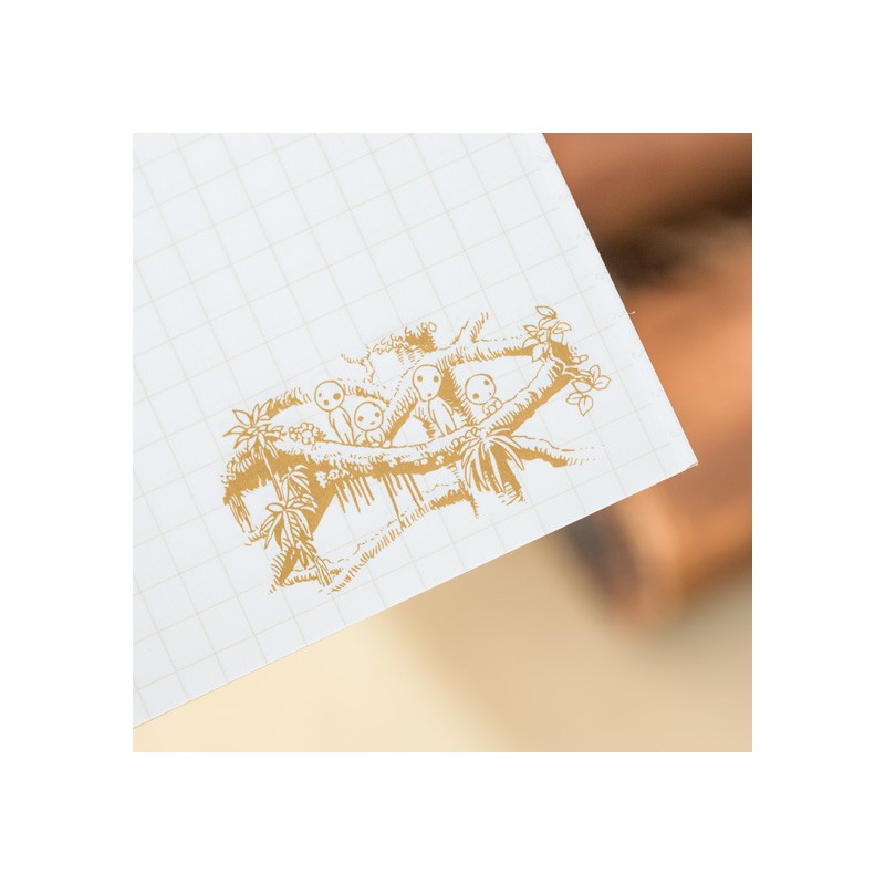 Notebooks and Notepads - Notebook B6 animals in the forest - Princess Mononoke