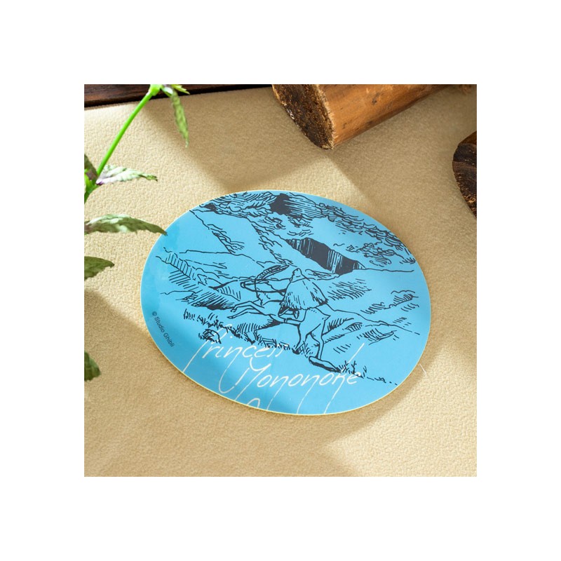 Petit matériel - Autocollant Ashitaka - Princesse Mononoké