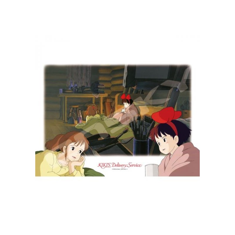 Jigsaw Puzzles - Puzzle 500P Kiki and Ursula at Ursula's hut - Kiki’s Delivery Service