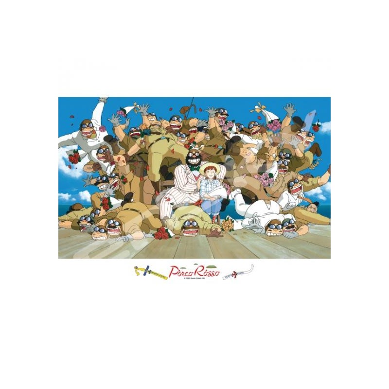 Puzzles - Puzzle 500P Photo Commémorative - Porco Rosso