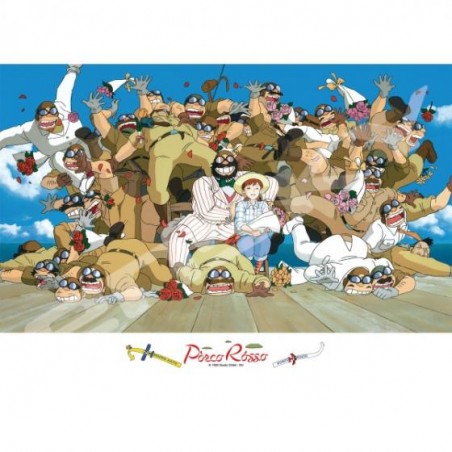 Jigsaw Puzzle - Puzzle 500P Commemorative Photo - Porco Rosso