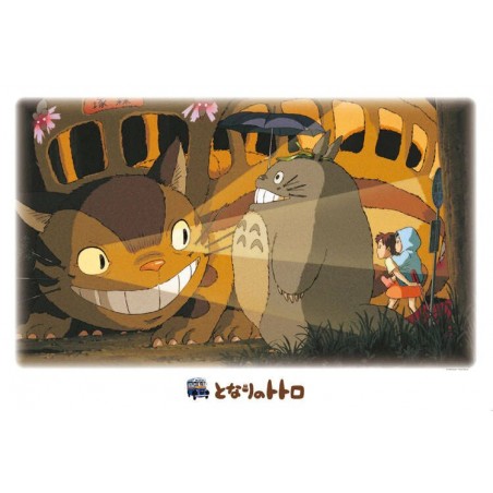 Jigsaw Puzzle - Puzzle 1000P Catbus in the night - My Neighbor Totoro