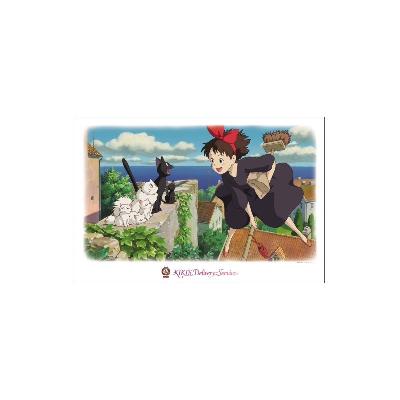 Puzzles - Puzzle 1000P Kiki et les chats - Kiki la petite sorcière