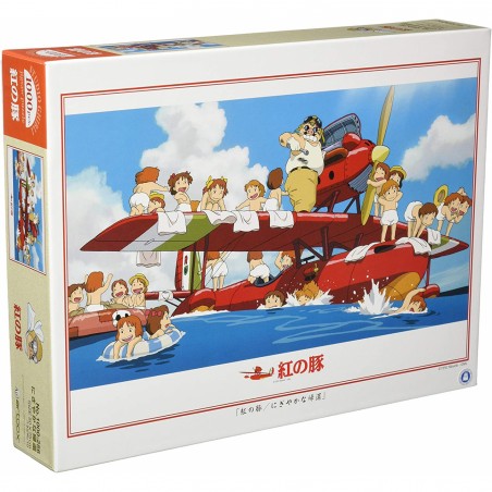 Puzzle - Puzzle 1000P Sauvetage en mer - Porco Rosso