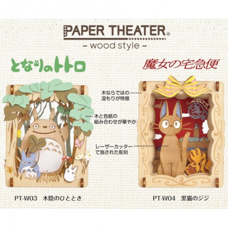 Théâtres de papier - Théâtre de papier Style bois Totoro Dondoko - Mon Voisin Totoro Théâtres de papier - Théâtre de papier Style bois Totoro Dondoko - Mon Voisin Totoro