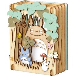 Original Ghibli Wooden Paper Theater/puzzle Kikis Delivery Paper  Craft/interior Diorama/home Decor Jiji Anime Scene Studio Ghibli Gift -   Israel