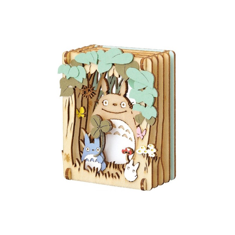 Paper Theaters - Paper Theater Wood Style Totoro Dondoko - My Neighbor Totoro