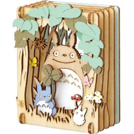 Loisirs créatifs - Théâtre de papier Style bois Totoro Dondoko - Mon Voisin Totoro