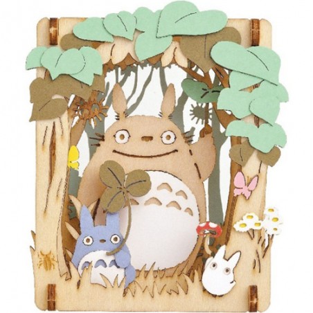 Loisirs créatifs - Théâtre de papier Style bois Totoro Dondoko - Mon Voisin Totoro