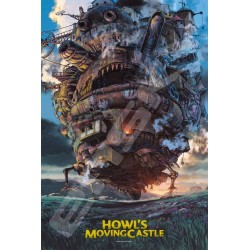 Puzzles - Puzzle Deluxe Foil 1000P Affiche film - Le Château ambulant