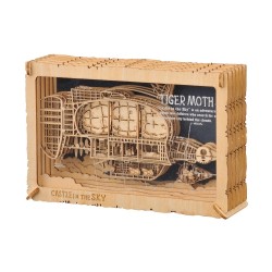 Théâtres de papier - Théâtre de papier Style bois Tiger Moth - Le Château dans le ciel