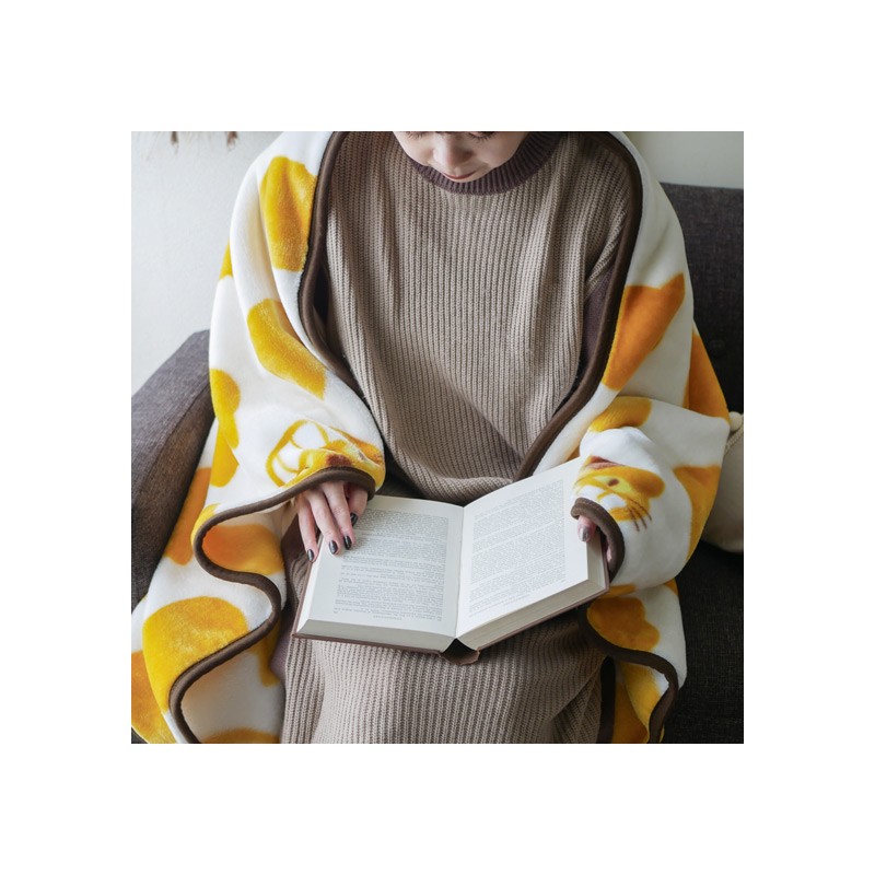 Household linen - Blanket Catbus Silhouette 100x140 cm - My Neighbor Totoro