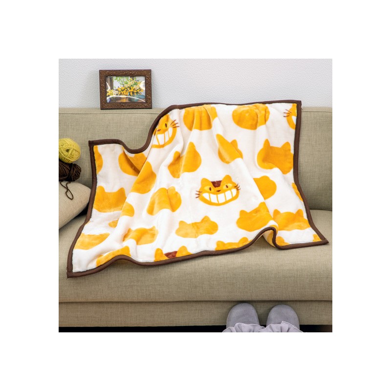 Household linen - Plaid Catbus Silhouette 70x100 cm - My Neighbor Totoro