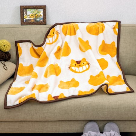 Household linen - Plaid Catbus Silhouette 70x100 cm - My Neighbor Totoro