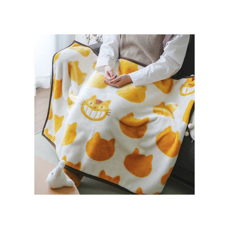 Household linen - Plaid Catbus Silhouette 70x100 cm - My Neighbor Totoro