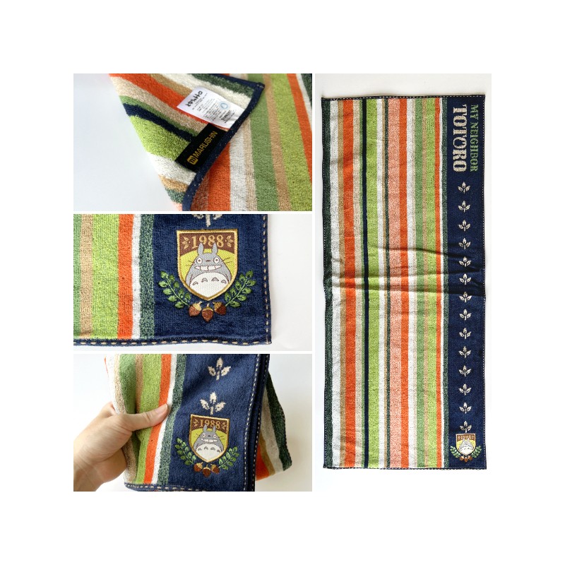 Household linen - Towel Leaves Totoro 34x80 cm - My Neighbor Totoro