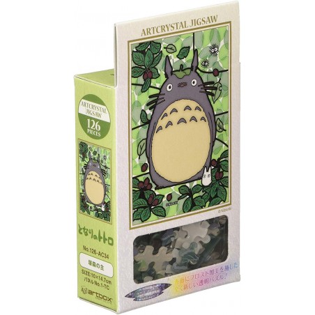 Puzzle - Puzzle Vitrail 126P Totoro Gris - Mon Voisin Totoro