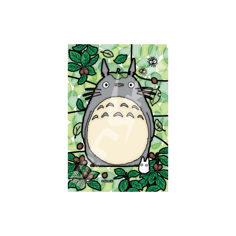 Stained glass Puzzle 126P Big Totoro - My Neighbor Totoro
