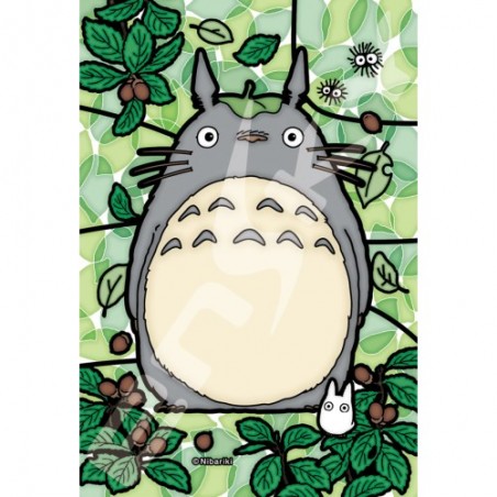 Puzzle - Puzzle Vitrail 126P Totoro Gris - Mon Voisin Totoro
