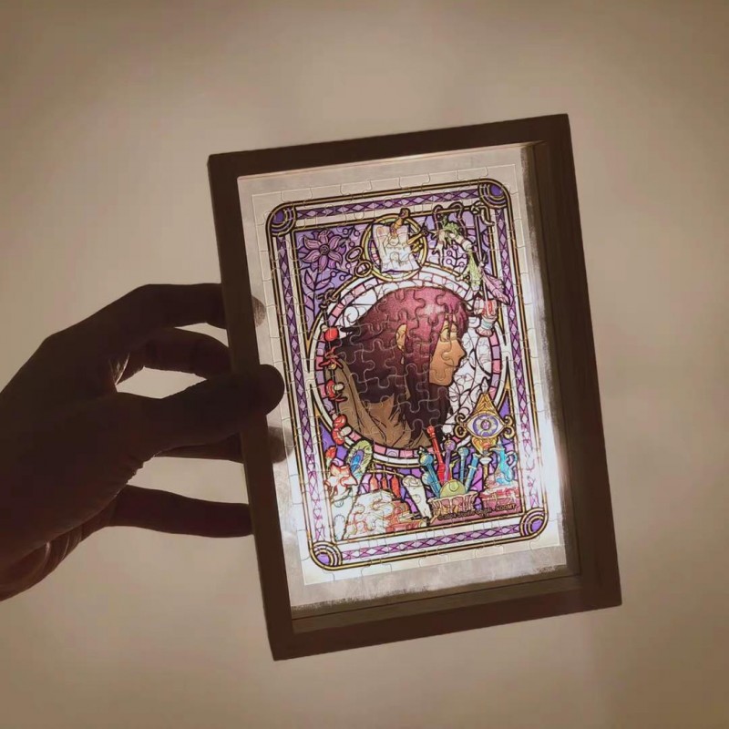 Jigsaw Puzzles - Stained glass Puzzle 126P Big Totoro - My Neighbor Totoro