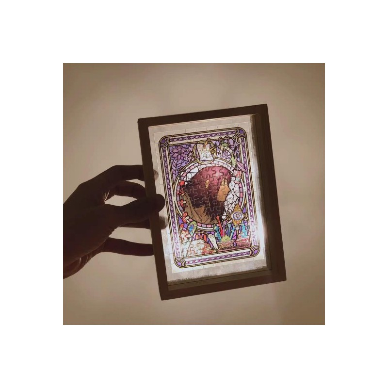 Rompecabezas - Puzzle Vitrail 208P Gallerie des personnages - Si tu tends l'oreille