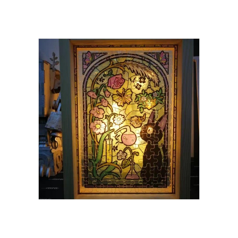 Rompecabezas - Puzzle Vitrail 208P Gallerie des personnages - Si tu tends l'oreille