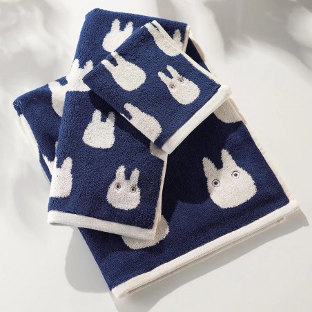 Household linen - Towel Small Totoro Silhouette 33x80 cm - My Neighbor Totoro