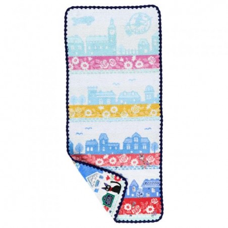 Household linen - Towel Streets of Paris 34x80 cm - Kiki's Delivery Service