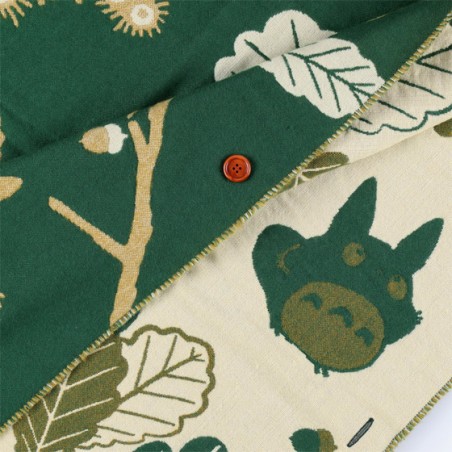 Outfits - Dark Green Stole Oak leaves - My Neighbor Totoro