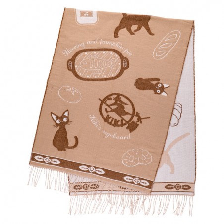 Textile - Étole Beige Jiji - Kiki la petite sorcière