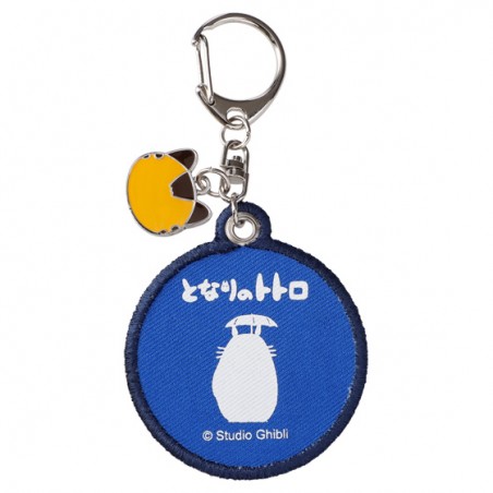 Keychains - Embroidery Keychain Bus Stop - My Neighbor Totoro