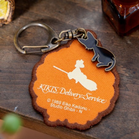 Keychains - Embroidery Keychain Wreath of bread - Kiki's Delivery Service