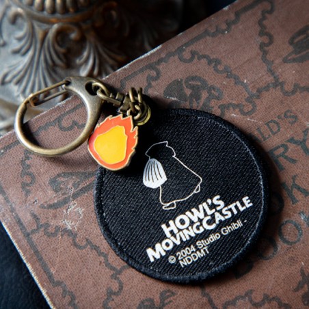 Keychains - Embroidery Keychain Magic colour disc - Howl's Moving Castle