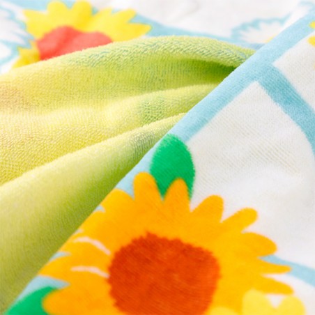 Household linen - Beach towel Sunflowers 80 x 110 cm - My Neighbor Totoro