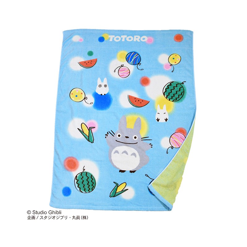 Linge de maison - Serviette de plage Vacances d'été 85 x 115 cm - Mon Voisin Totoro