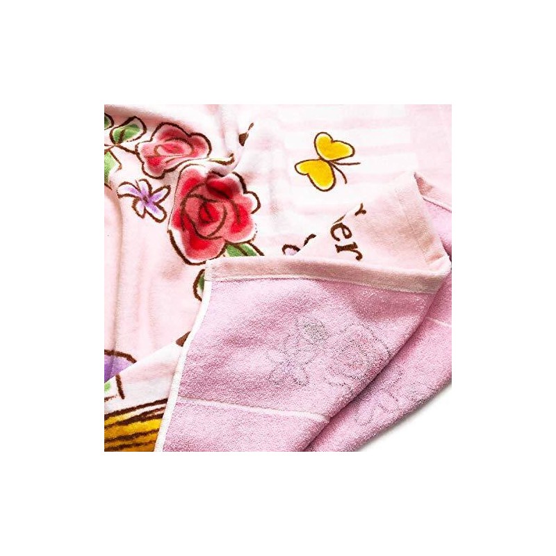 Linge de maison - Serviette de plage Jiji & Lily 85 x 115 cm - Kiki la petite sorcière