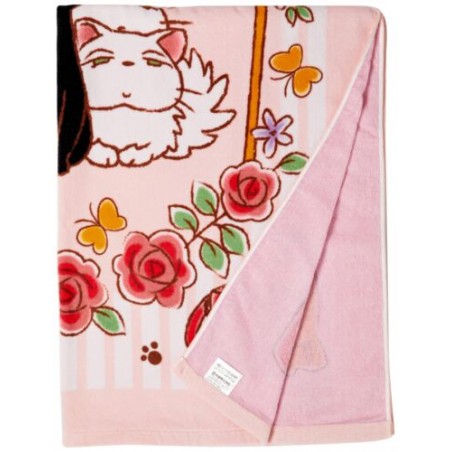 Linge de maison - Serviette de plage Jiji & Lily 85 x 115 cm - Kiki la petite sorcière