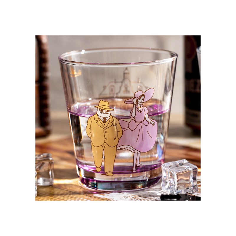 Kitchen and tableware - Decorated glass Marco & Gina - Porco Rosso