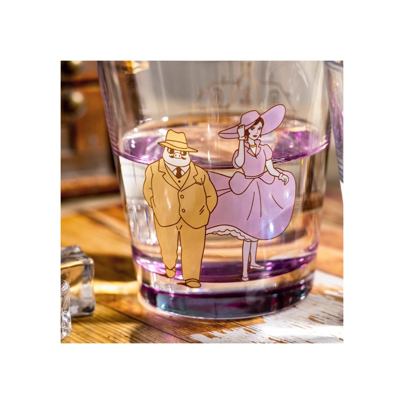 Kitchen and tableware - Decorated glass Marco & Gina - Porco Rosso