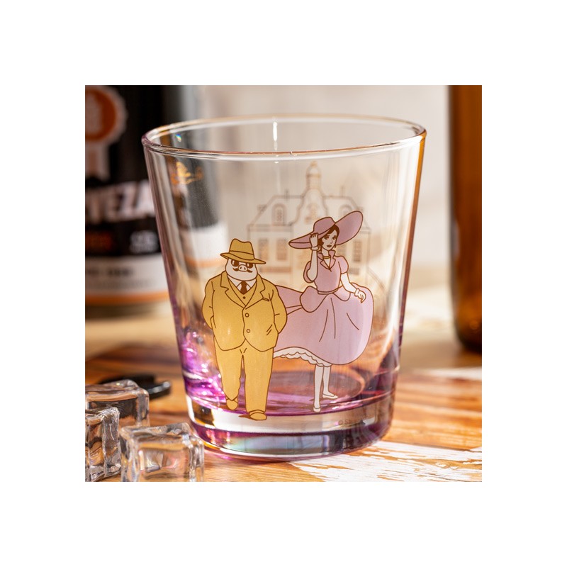 Kitchen and tableware - Decorated glass Marco & Gina - Porco Rosso