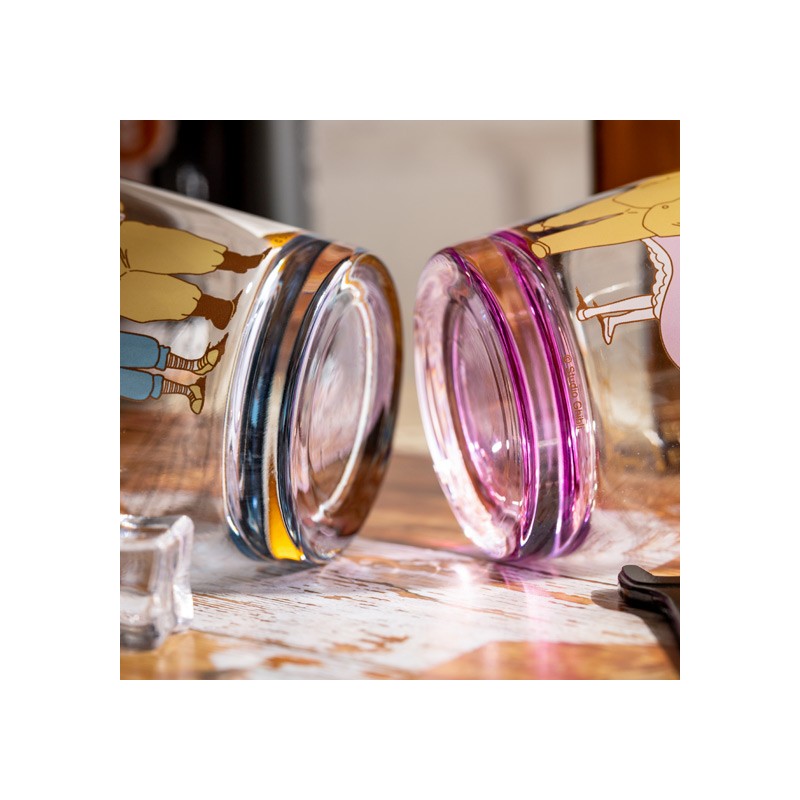 Kitchen and tableware - Decorated glass Marco & Gina - Porco Rosso