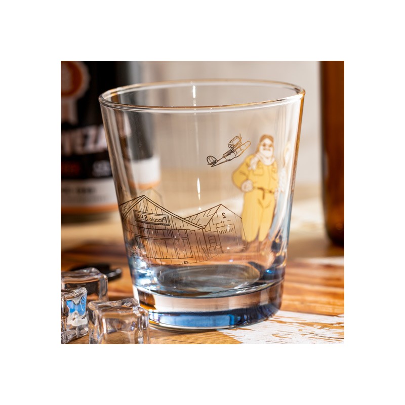 Kitchen and tableware - Decorated glass Marco & Fio - Porco Rosso