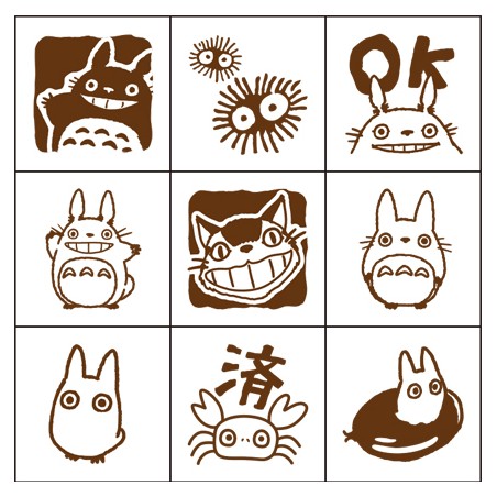 Small equipment - Character stamp set - My Neighbor Totoro