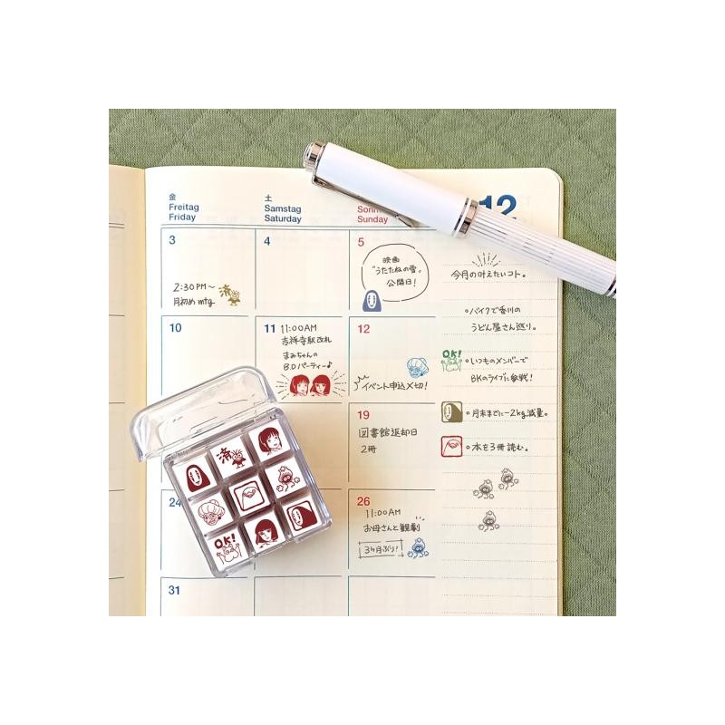 Small equipment - Character stamp set - Sprited Away