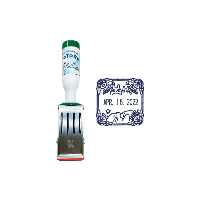 Petit matériel - Tampon dateur Art Deco - Mon Voisin Totoro