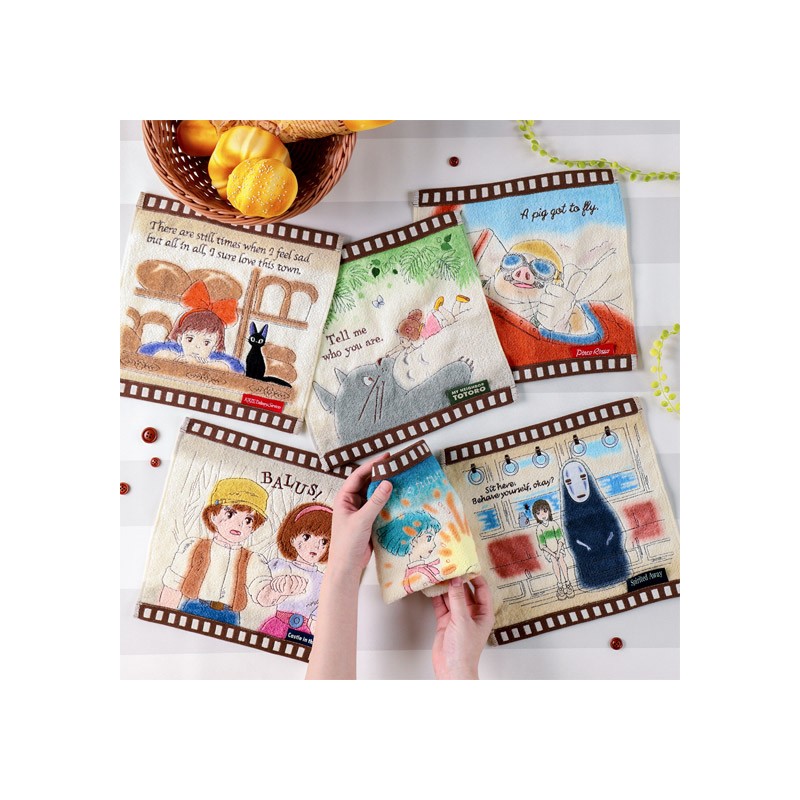 Household linen - Mini Towel Celluloid Mei and Totoro - My Neighbor Totoro