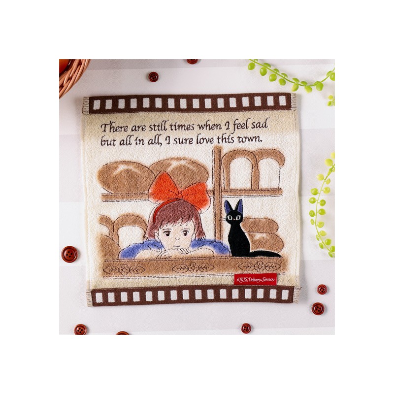 Linge de maison - Mini Serviette Cellulo Boulangerie - Kiki la petite sorcière