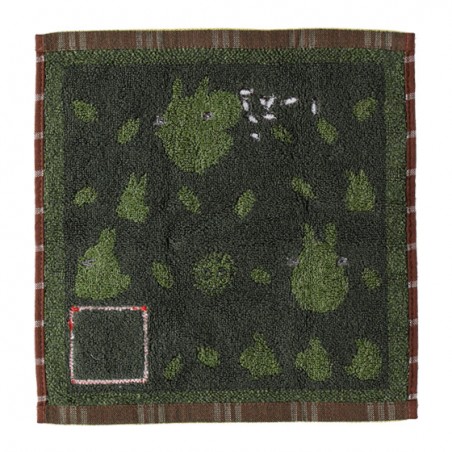 Household linen - Mini Towel Autumn Green 25x25 cm - My Neighbor Totoro