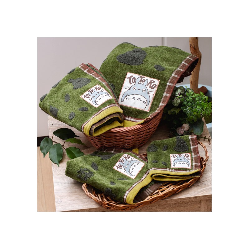 Ropa de hogar - Servilleta grande Verde Otoño 60x120 cm - Mi vecino Totoro