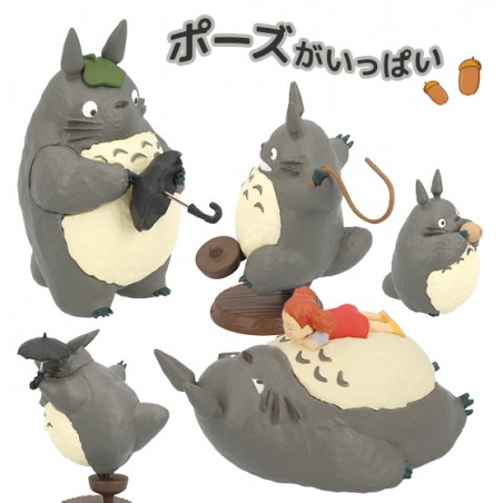 Figurines - Pose Collection Assort. de 6 Figurines Totoro 02 – Mon Voisin Totoro